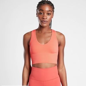 Athleta aurora crop rib tank